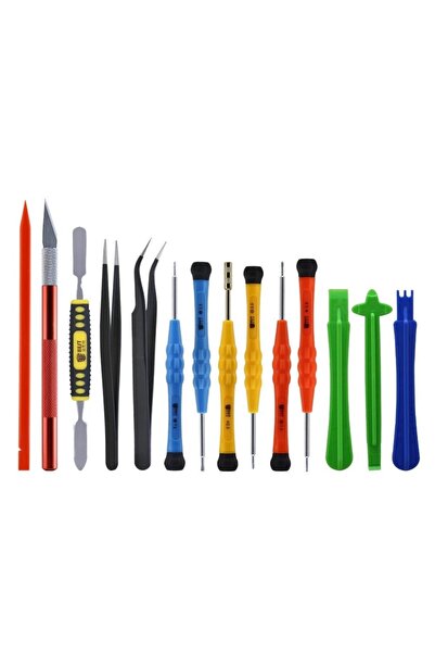 MBL 14 Parça iPhone iPad Tornavida Cımbız Spatula Tamir Seti Bst-115