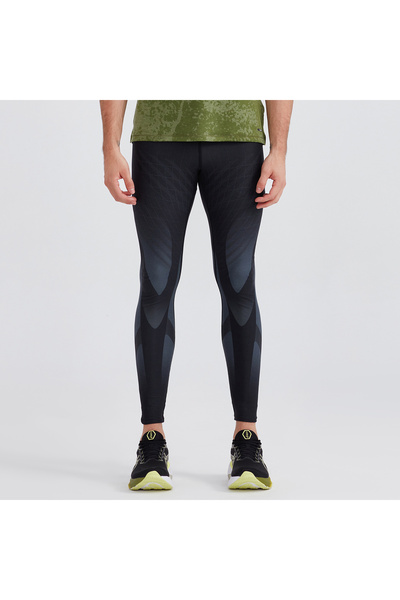 Asics Ανδρικό κολάν τρεξίματος Metarun SS 2022-Μαύρο-XL