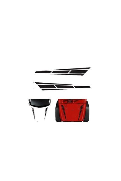 bluvex Subaru Front Hood Auto Sticker