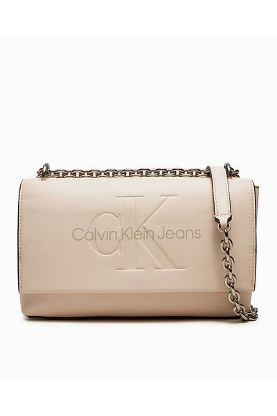 Calvin Klein Sculpted Flap Shoulder Bag
