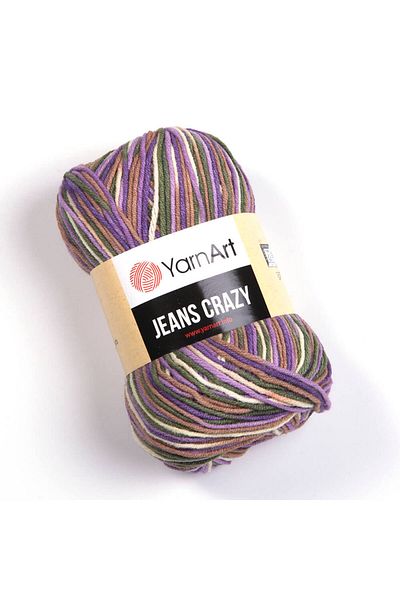 Yarnart Τζιν Crazy - 50 Γρ. 160 χλμ.