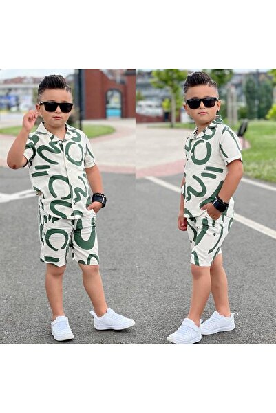 KOKOŞ BEBEK Комплект з візерунком ZR | Вік 4/10 років