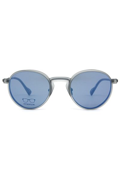 Snob Milano-Specialeotto Snv191-C004-Z 48 Unisex Clip-On Sunglasses