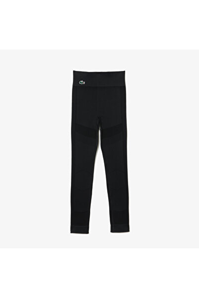 Lacoste Kadın Slim Fit Siyah Tayt