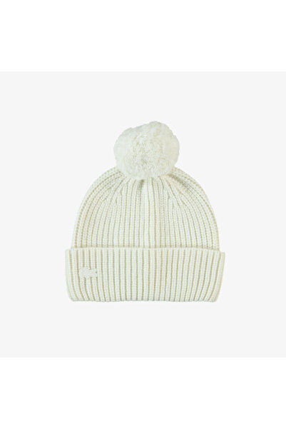 Lacoste Women's White Beret
