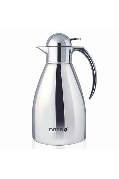 DOTS Thermo Flask, 1.5 Liters - Silver