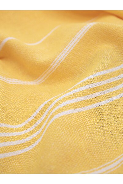 FAVORA Yellow Loincloth Beach Towel - 90x140