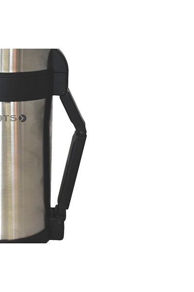 DOTS Heat-Resistant Bottle For Liquids, 1.2 Liters By Dots - Silver