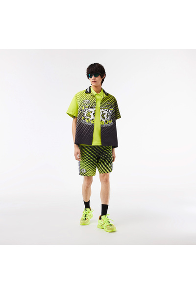 Lacoste Active Erkek Sarı Gömlek
