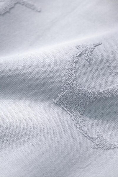 FAVORA Trend 100% βαμβακερή ανάγλυφη πετσέτα θαλάσσης - Γκρι