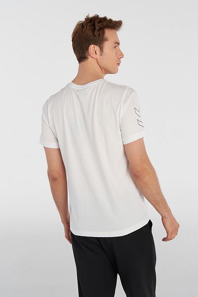 hummel Erkek T-shirt Beyaz 911946-9001 Hmlelemental