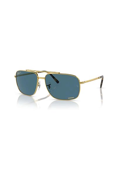 Ray-Ban Ray Ban Unisex Pillow Sunglasses- Rb 3796 - Lense Size:59mm - Legend Gold
