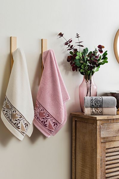 Özdilek Birdy Bamboo Hand and Face Towel 50X90 cm