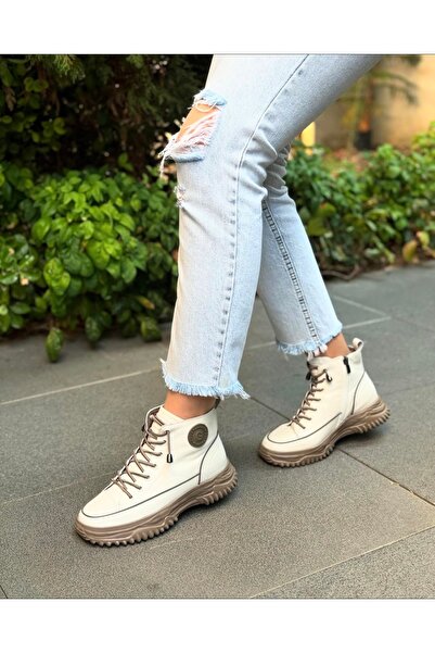 Guja 25k310-13 Hakiki Deri Kadın Spor Bot