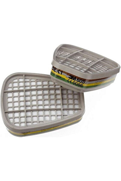 Genel Markalar 6059 ABEK1 Gaz ve Buhar Filtresi (1 Çift)