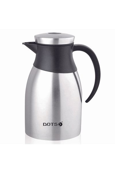 DOTS Thermo Flask, 1.5 Liters - Silver