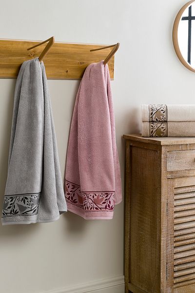 Özdilek Birdy Bamboo Bath Towel 90X150 cm