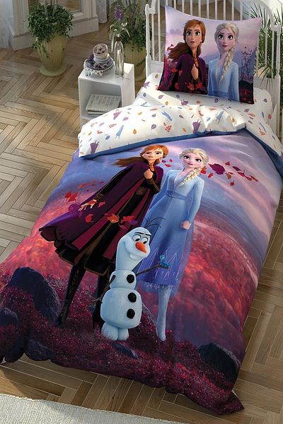 FAVORA Coroană cu licență Disney Frozen 2 de toamnă din bumbac