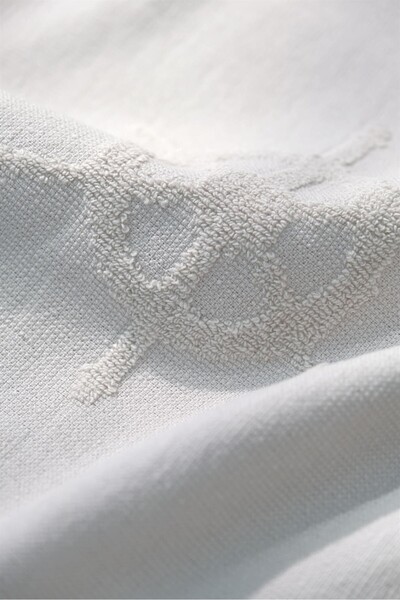 FAVORA Trend 100% βαμβακερή ανάγλυφη πετσέτα θαλάσσης - Μπεζ