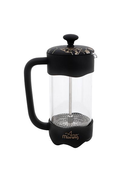 Any Morning Presă de cafea franceză Aparat de ceai espresso de 33 oz cu filtre triple