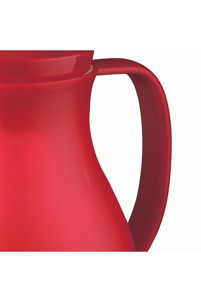 DOTS Tea and Coffee Thermos, 1 Liter - Red