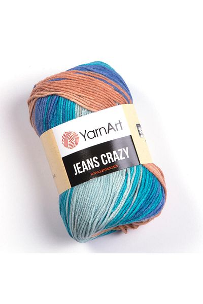 Yarnart Τζιν Crazy - 50 Γρ. 160 χλμ.