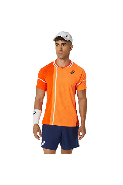Asics Мъжка тенис тениска Match Actibreeze SS 2024 - Оранжев - М