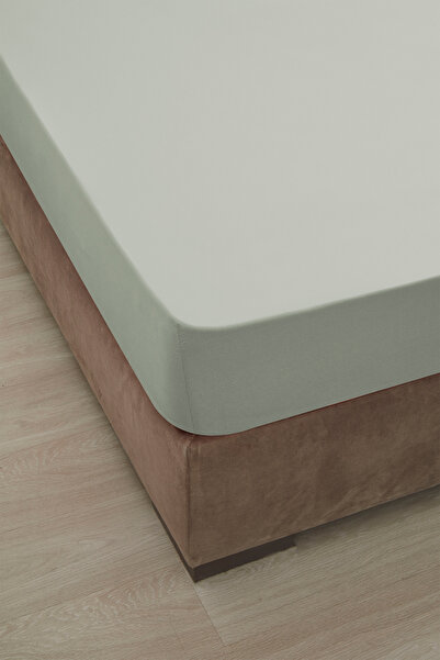 Özdilek ملاءة سرير مطاطية مفردة مقاس 100x200 30 سم