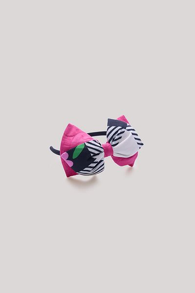 Lia Lea BG Store تاج وردي-أسود للفتيات