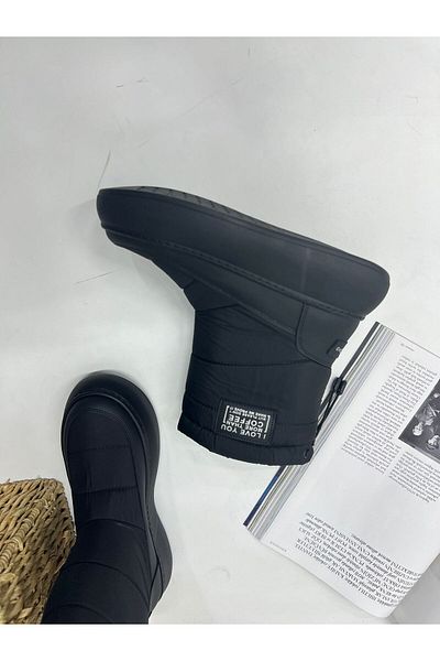 inizio Μαύρα γυναικεία μποτάκια Anorak GD111