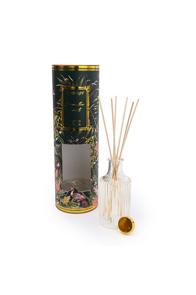 HKG -CAN GROVES OF CORSICA SCENT 150ML REED DIFFUSER AROMATIC FOREST CHINOISERIE DARK GREEN