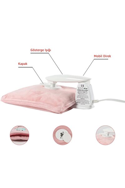 Biggdesign Cats Aşk Kedisi Elektrikli Sıcak Su Torbası