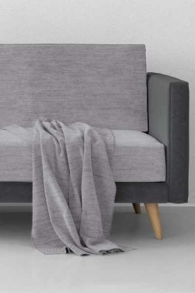 FAVORA Light Gray Chenille Sofa Cover
