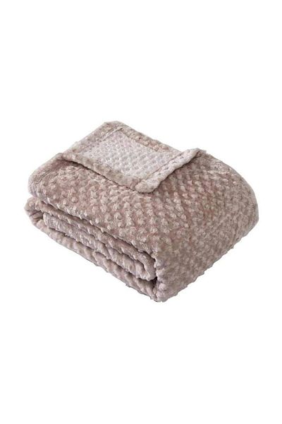 NİVEMESHOME PEARLY MINK DOUBLE PERSONAL BUCKET SOFT BLANKET MERINOS