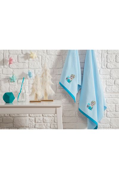 Özdilek Σετ πετσετών 2 τεμαχίων Frozen Snowflake Disney με άδεια χρήσης