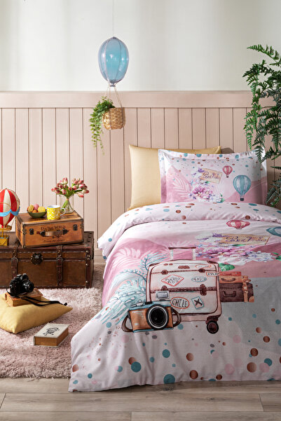 Özdilek طقم غطاء لحاف فردي من Journey