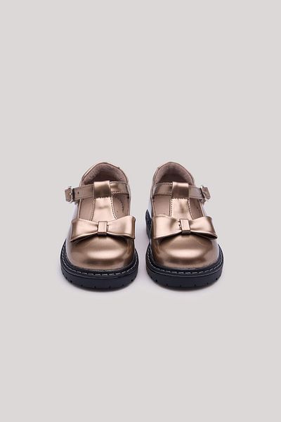 GB Baby Bg Store Baby Girl Gold Shoes