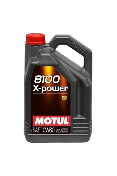 Motul 10w60 8100 X-power Yağ 5 Lt