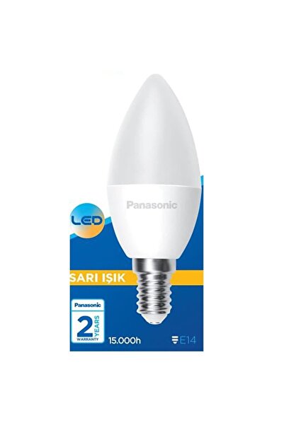 PANASONIC 5W E-14 2700K Sarı Işık LED Ampul