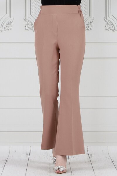 Sevitli Mink Flared Trousers