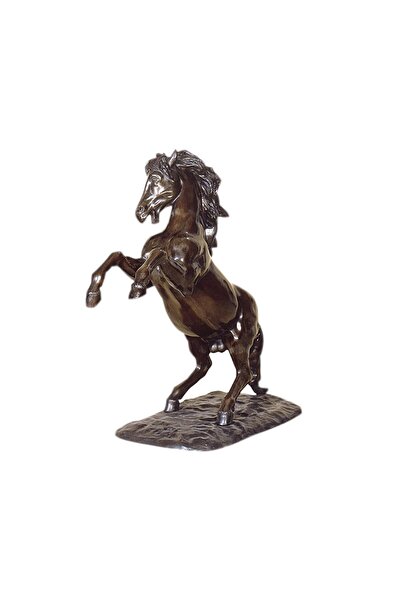 Anadolia Bronz Döküm Şahlanan At Küçük Boy