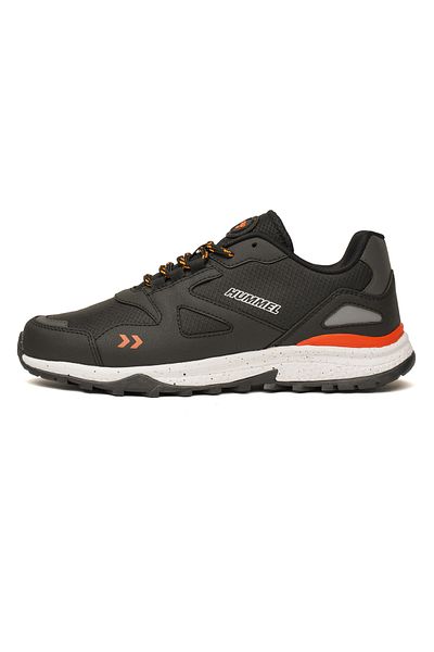 hummel Ανδρικά παπούτσια εξωτερικού χώρου Μαύρο - Πορτοκαλί 900442 -2442 Hml Άγνη