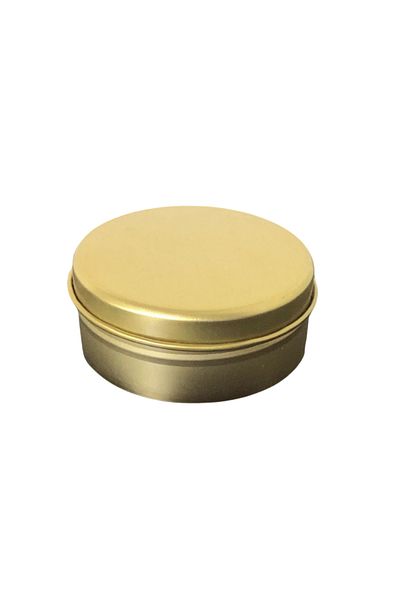 MumvemuM 24 Pieces Gold Color Tin Box