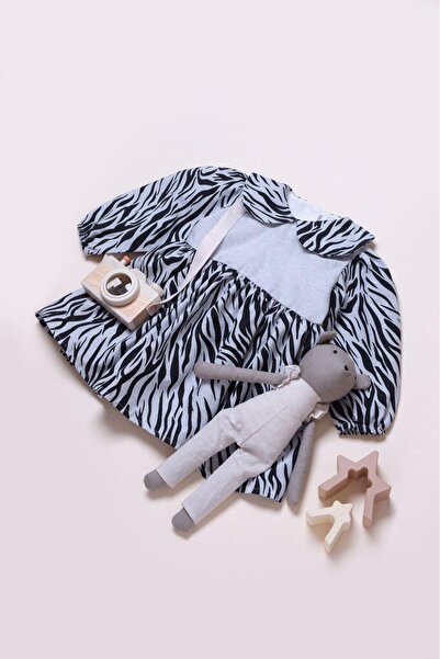 KOKOŞ BEBEK Сукня з коміром-кокошкою та бантиком ззаду | Вік: 1-6 років