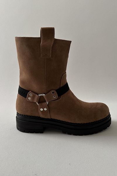 nope21shoess Μπότες Sidney Soil από γνήσιο δέρμα