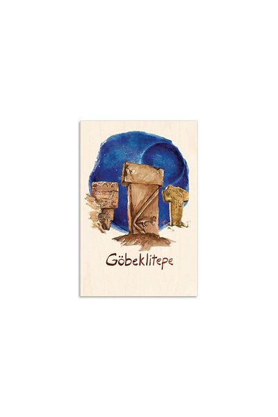 Anadolia Ξύλινη καρτ ποστάλ Göbeklitepe