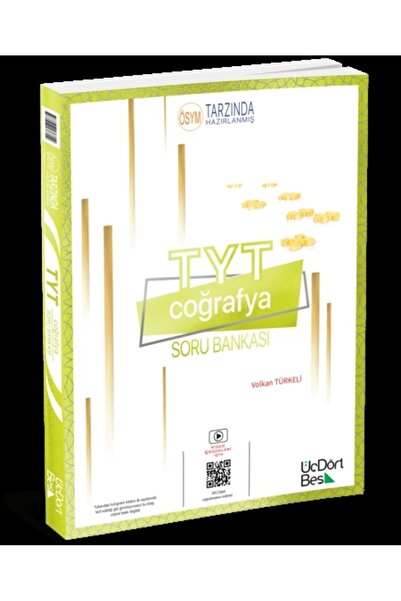 Üç Dört Beş Yayıncılık Tyt Coğrafya Soru Bankası 2024