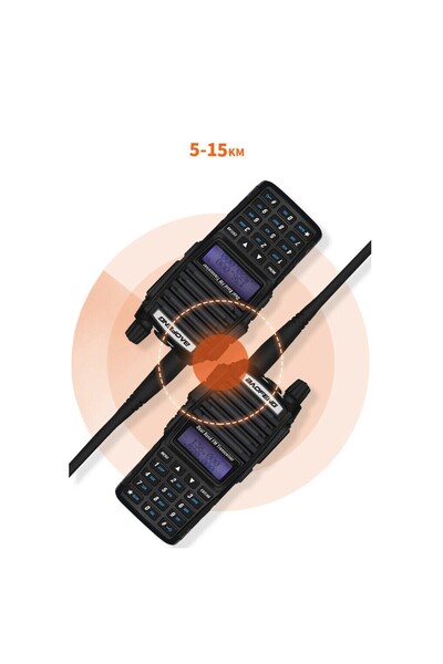 BAOFENG Uv-82 Dual Band El Telsizi Kulaklık Dahil