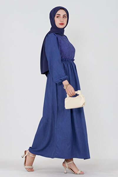 Sevitli Φόρεμα Τιρκουάζ-Μπλε