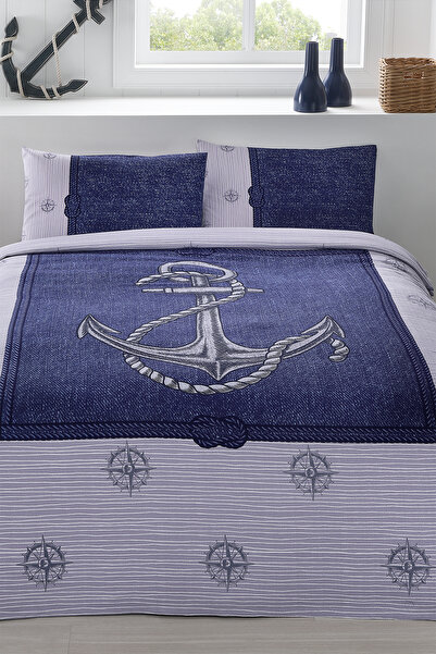 Özdilek Set Anchor Denim Double Pique